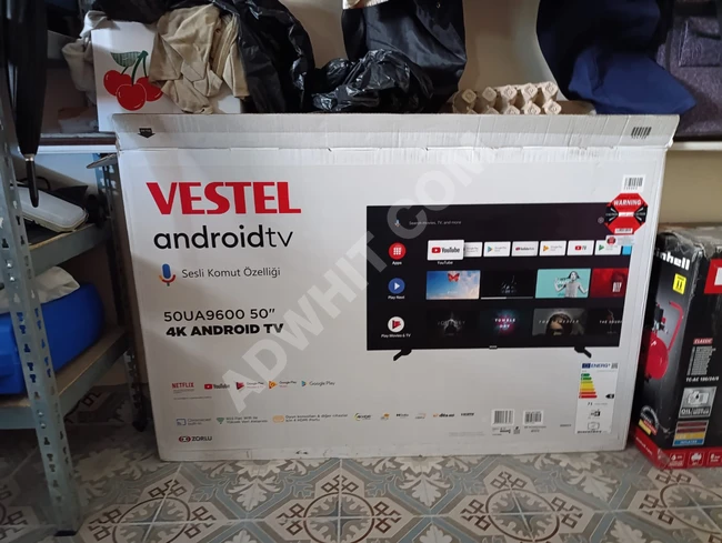 SIFIR Vestel 50UA9600 4K Ultra HD 50" 127 Ekran Uydu Alıc