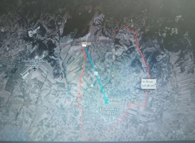 SATILIK TARLA SILIVRI DEĞIRMENKÖYDE 595 M2