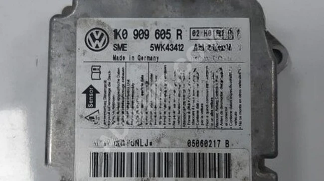 1K0909605R JETTA GOLF SEAT AİRBAG BEYNİ