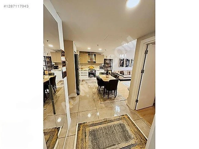 MAKYOL YAŞAM'DA SATILIK LUX EŞYALI 1+1 82M2 HAVUZ CEPHE ÇEBİDEN