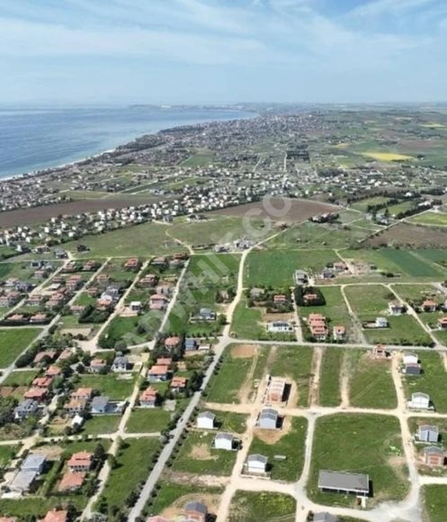 SİLİVRİ'DE DENİZ MANZARALI İMARLI PROJESİ HAZIR VİLLA ARSASI !