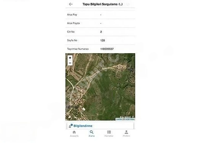 SATILIK MÜSTAKİL TARLA PINARHİSAR HACIFAKLI KÖYÜ 7.000 M²