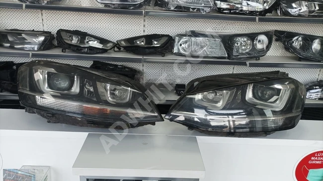 VW GOLF 7 ORJİNAL ÇIKMA ZENON FAR TEK BEYİNLİ MODEL