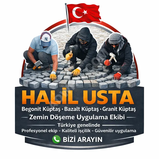 Arnavut küptaş zemin döşeme Halil İzmir 
