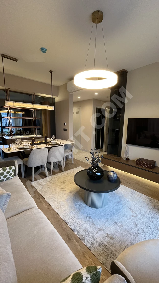 شقة للبيع غرفتين وصالة مناسبة للجنسية وتأجير نظام Airbnb