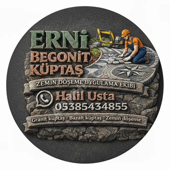 Begonite cube stone, granite cube stone, stone master Izmir