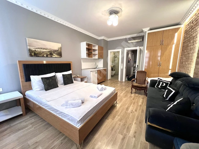 İstiklal Yakını Lüks 1+0 Daire | Faturalar Dahil Kiralık