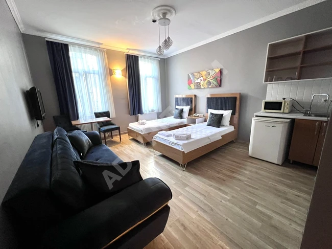 İstiklal Yakını Lüks 1+0 Daire | Faturalar Dahil Kiralık