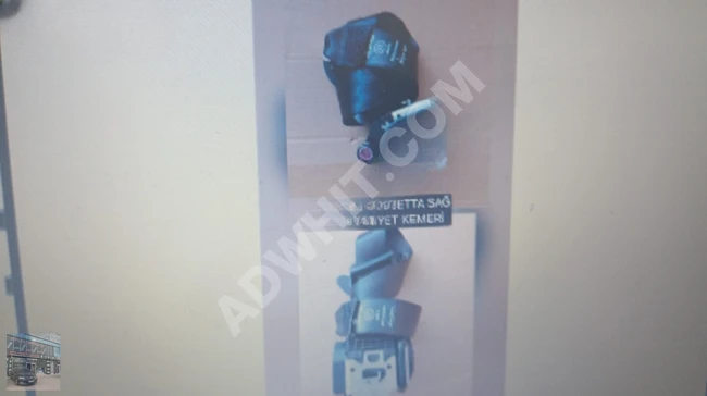 GOLF 5 SAĞ EMNİYET KEMERİ