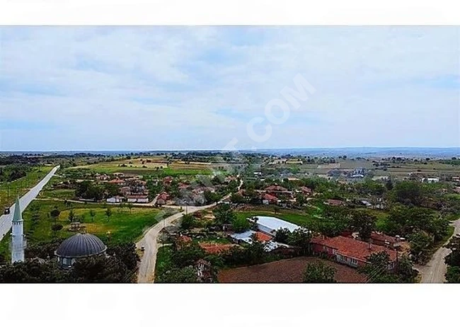 Plot of 198 m² Facing the Road Close to the Village - High Potential!