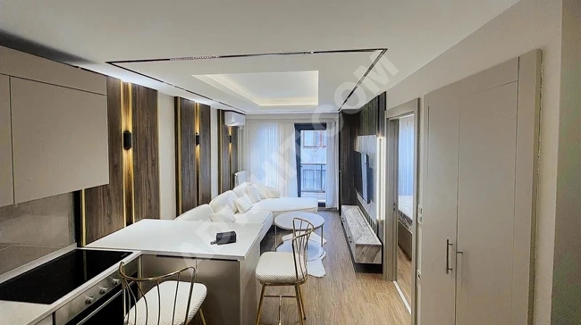 Küçükçekmece Sefaköy SEGA Life Furnished 1+1 Apartment for Sale