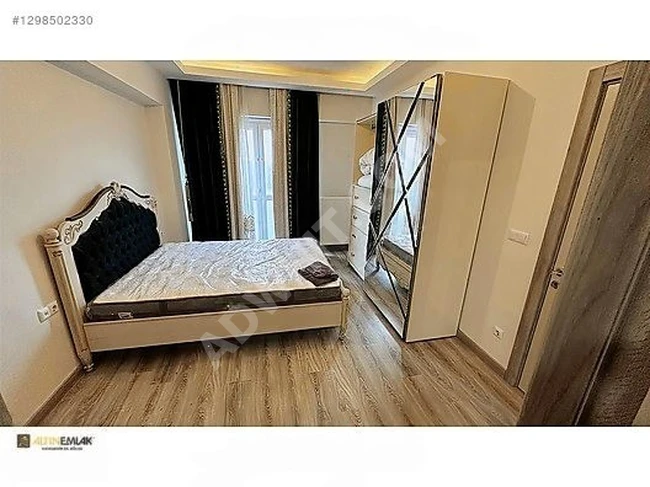 2+1 Apartment with Ensuite Bathroom and Balcony for Sale at Onur Park Life Complex