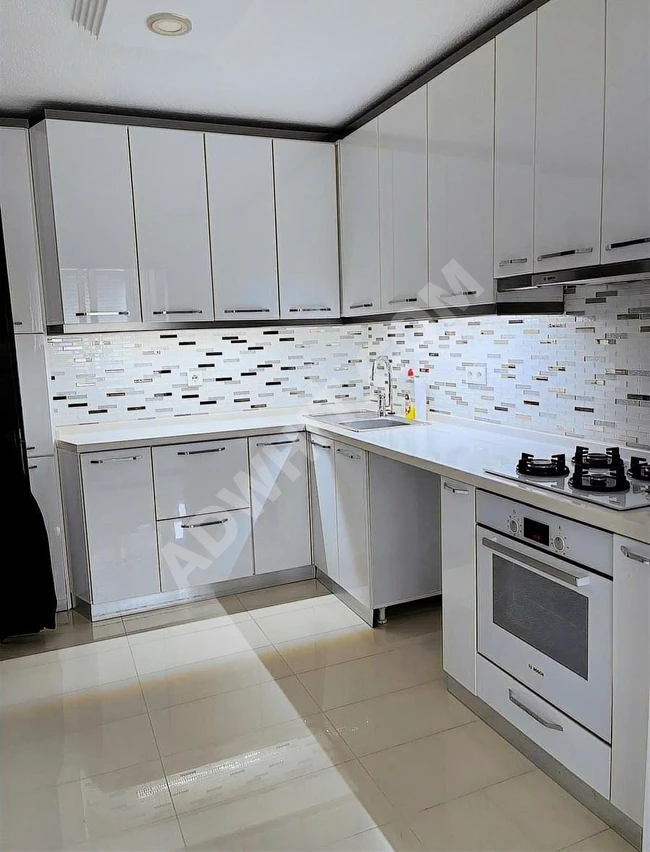 From a HİTİT apartment to Ataköy. Section 9. low floor. type 'D'. renovated. vacant 3+1 