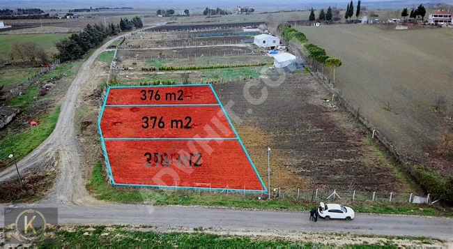 376 M2 BAHÇELİK YERLER / ARAÇ TAKASINA UYGUN