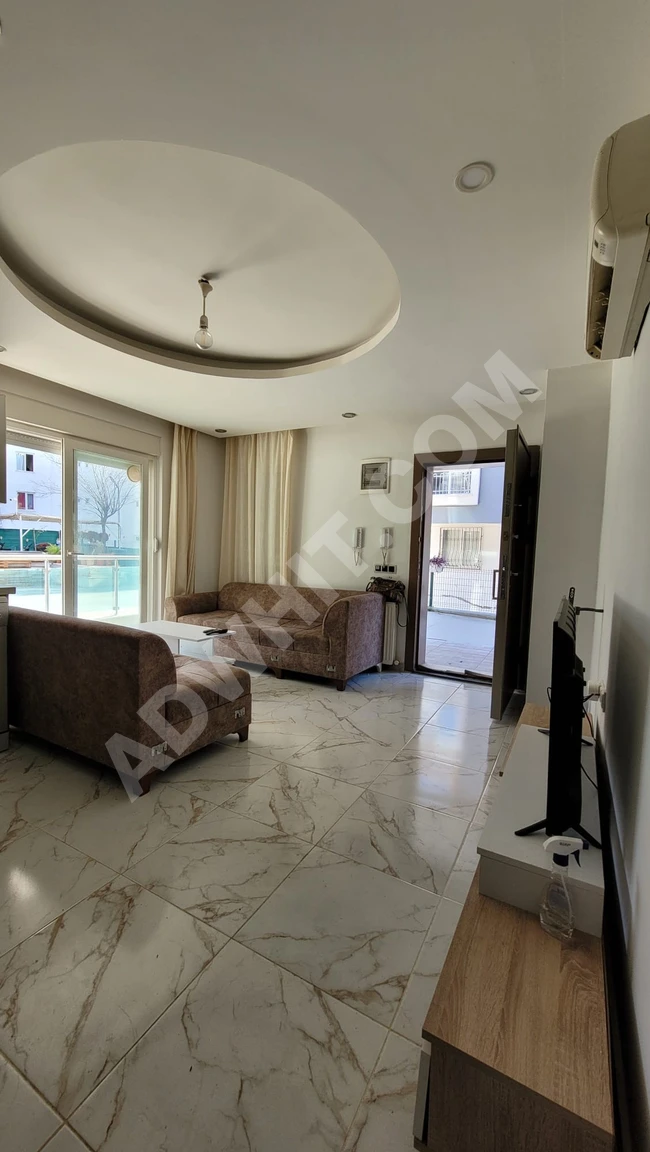 Apartment for rent in Hurma, Konyaaltı 1+1