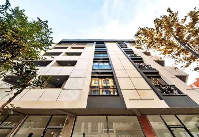 شقة جديدة في منتصف الطابق، زاوية وواجهة، للبيع في سيافوش باشا ...