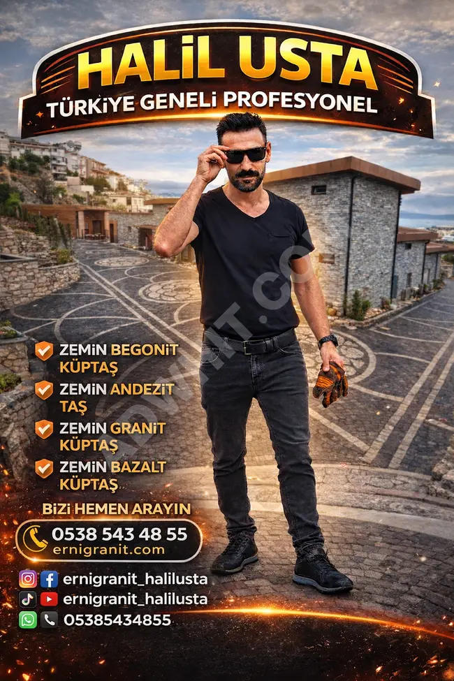 Begonit küptaş İzmir Halil usta 