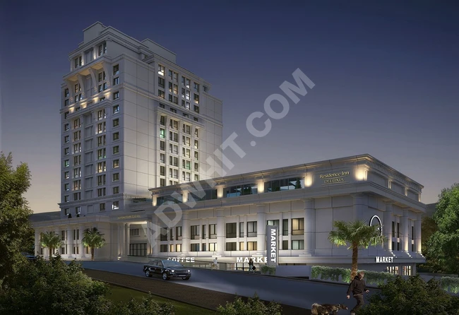 Inn Deluxia Bahçeşehir'de Satılık. 1+1. 78m2. Lüks Daire ...