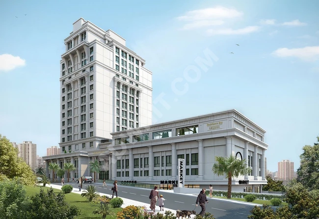 Inn Deluxia Bahçeşehir'de Satılık. 1+1. 78m2. Lüks Daire ...
