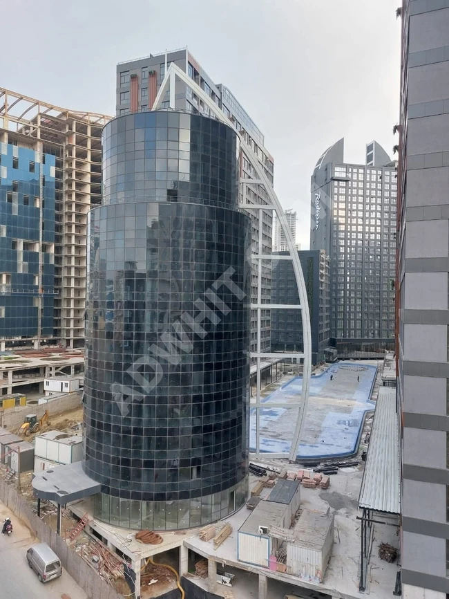 2+1 apartment for rent in Esenyurt, Residence complex, 8th floor, with a view