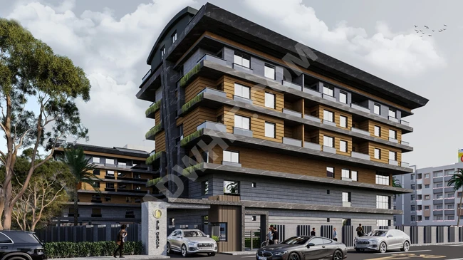 أنطاليا - كونيالتي شقق جديدة 2+1 للبيع اطلاله مميزة على الجبل 