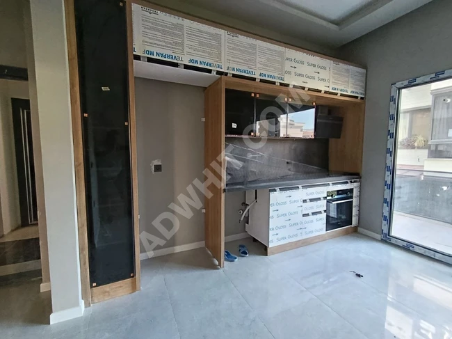 شقة فاخرة جديدة 1+1 مستقلة الطابع مع حديقة خاصة للاستخدام في ألتينكوم.ALTINKUM