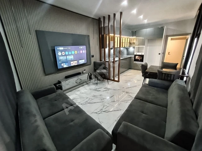 Fully renovated, partially furnished 1+1 fully detached house in Kızılkeçili Village