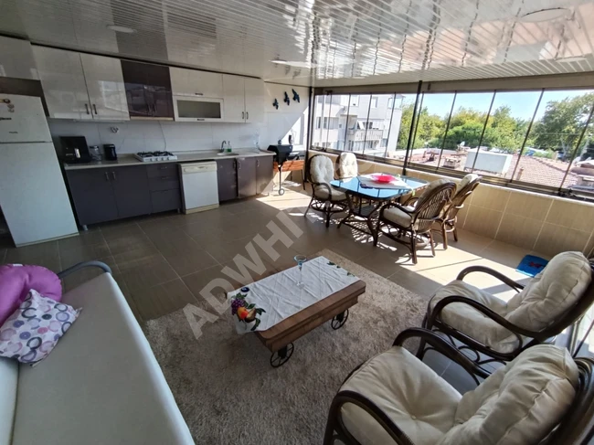 ALTINKUM MERKEZDE KORDONA 100 ADIM ÇİFT MUTFAKLI İÇİ YAPILI 4+1 