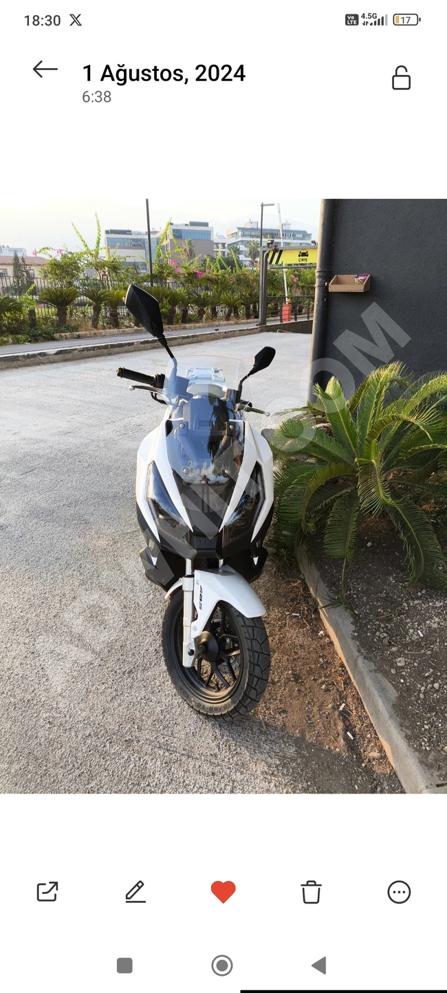 Kanuni seha 125 Tertemiz 700km Motor