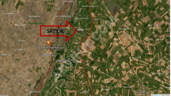 EDİRNE MERKEZ ORHANİYE KÖYÜ SATILIK TARLA