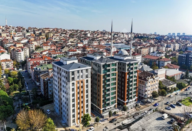 BAHÇELİEVLER DE SATILIK BUTİK SİTE İÇİ SIFIR DAİRELER