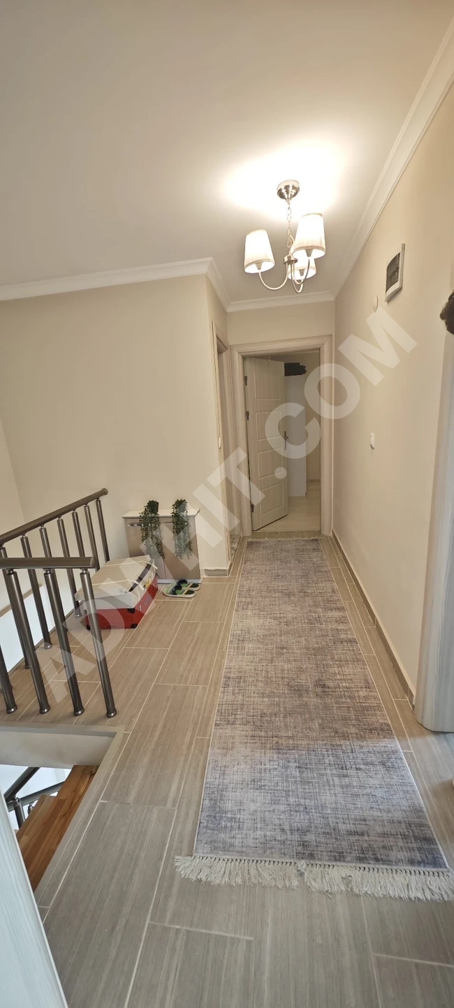 شقة دوبلكس للبيع بإطلالة جبلية مميزة 05526277158وفي بازار حلو