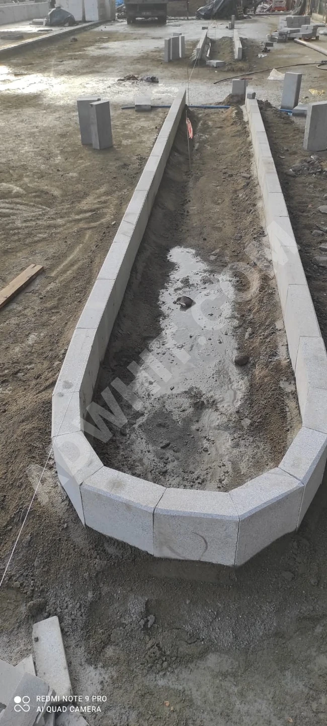 İzmit Kocaeli mermer andezit taş uygulama ekibi Halil usta 