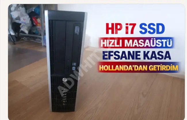 HP i7 SSD HIZLI MASAUSTU EFSANE KASA HOLLANDADAN GETIRDIM
