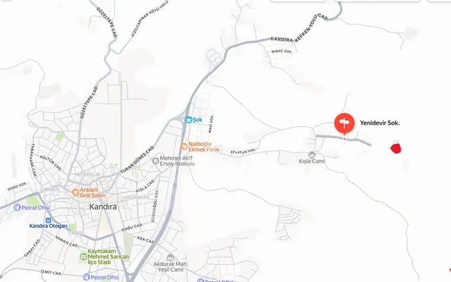 SATILIK 5.367 m² TARLA KOCAELİ KANDIRA AKDURAK MAHALLESİNDE görsel 7