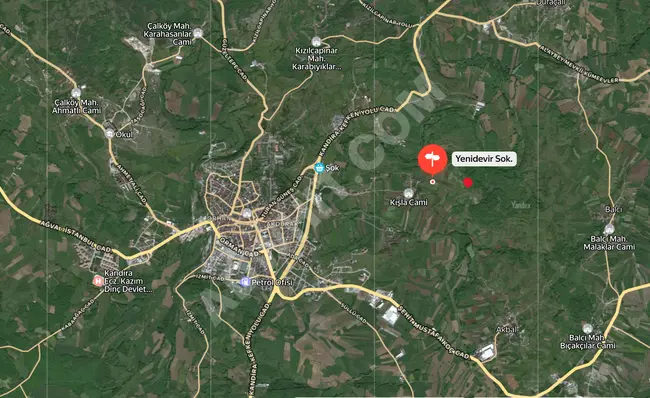 SATILIK 5.367 m² TARLA KOCAELİ KANDIRA AKDURAK MAHALLESİNDE görsel 8