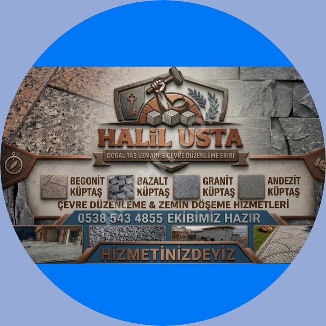 ZEMİN KÜPTAŞ DÖŞEME EKİBİ HALİL USTA DİYARBAKIR 