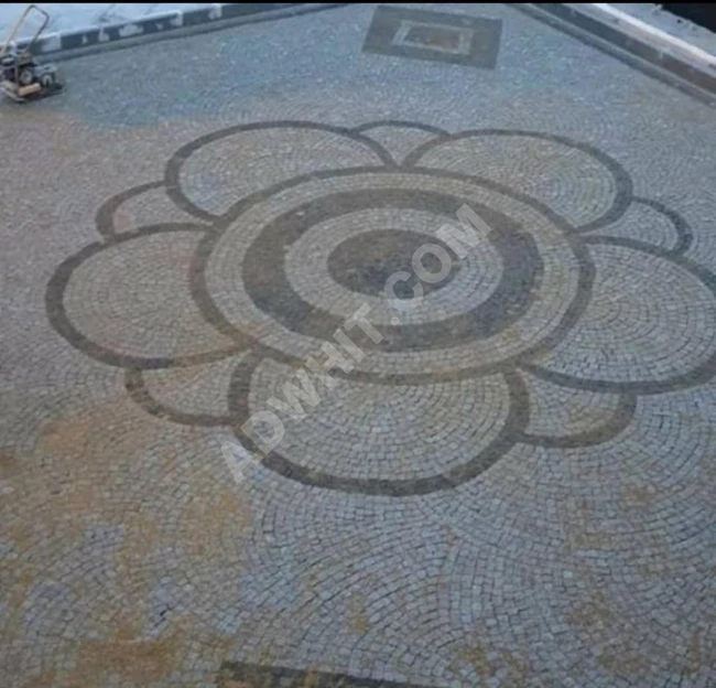 Begonit küptaş granit küptaş uygulama ekibi Halil İzmir 