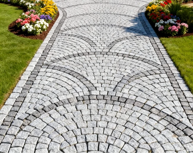 Begonite stone paving stone crushing cube stone Antalya Alanya