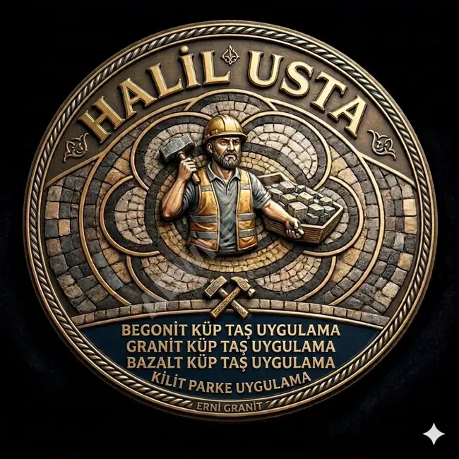 Parke taşı zemin döşeme doğal parke taşı Halil usta İzmir 