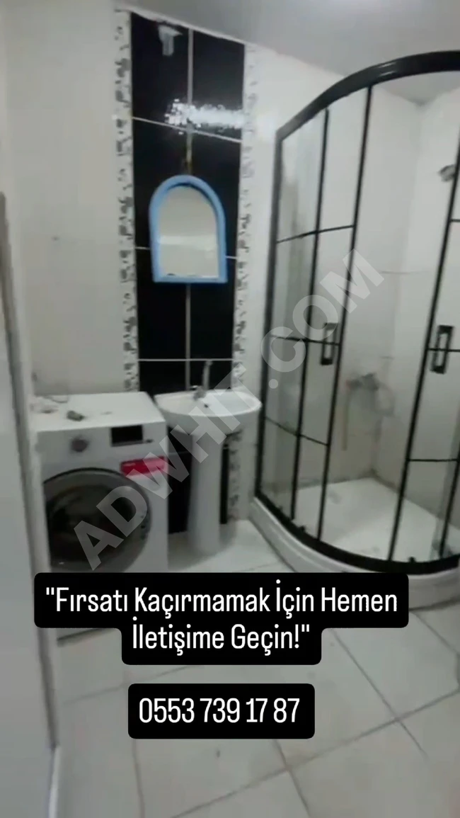 شقة للبيع من المالك مباشر قريب من محطة متروبوس saadetdere mah