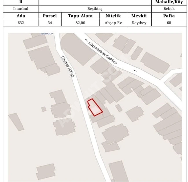 BEBEK’TE MÜSTAKİL AHŞAP EV (PROJELİK FIRSAT)