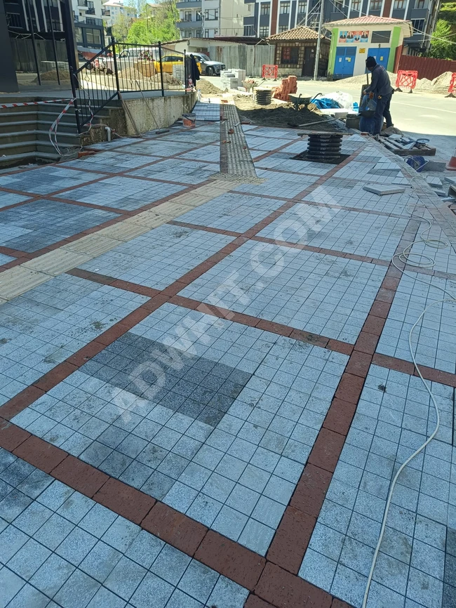 Parke taşı kırma küptaş döşeme ustası Halil İzmir 