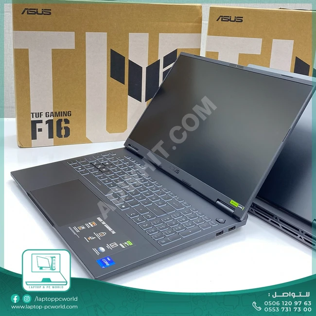 لابتوب احترافي مصمم للأداء العالي ASUS TUF GAMING F16