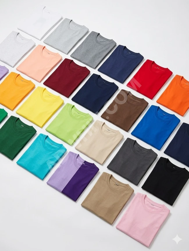 تشكيلة تيشيرتات سادة بجودة تصدير ممتازة للباحثين عن التميز