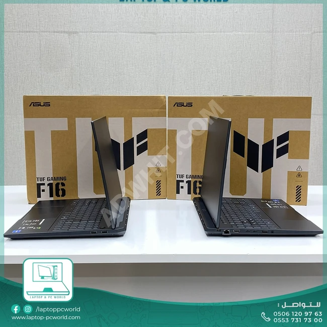 لابتوب احترافي مصمم للأداء العالي ASUS TUF GAMING F16