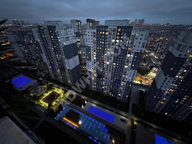 شقة مفروشة للبيع بإطلالة بانورامية في أنوفيا 3 إسطنبول