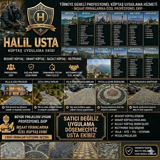 Marmaris granit küptaş begonit küptaş Halil usta 