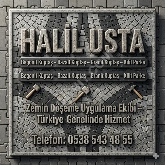 في جميع أنحاء تركيا، بلوك حجر البوزالت، بلوك حجر الجرانيت.