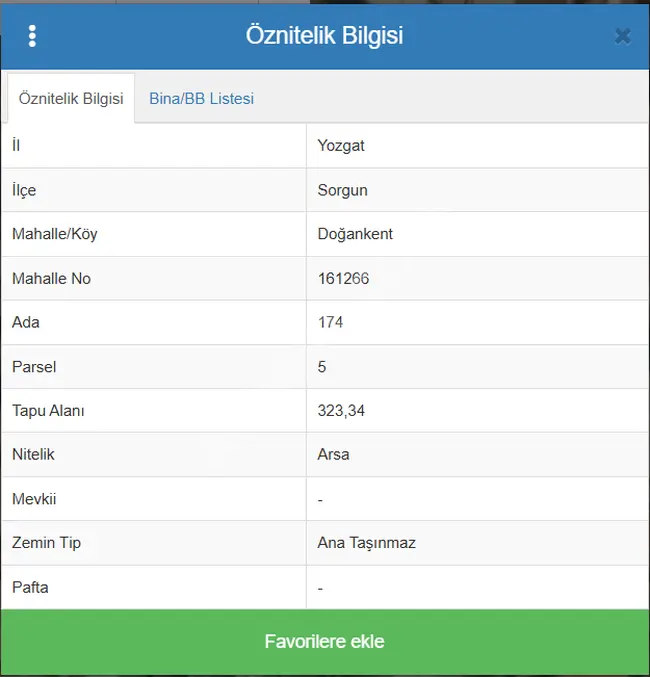 SORGUN DOĞANKENT’TE SATILIK 323.34m2 İMARLI ARSA